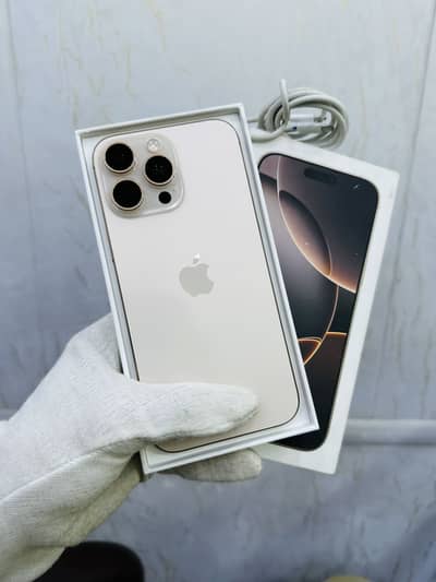 I phone 16 pro Max Jv 256 GB 96% Battery Health Complet Box