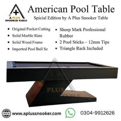American Pool Table For Sale | Underground Table | Pool Table