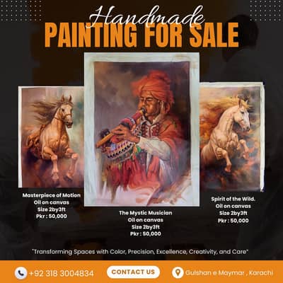 Painting - Handmade Painting - Abstract Painting - Canvas Oil Painting