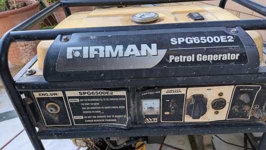6.5 kw Generator in good condition
