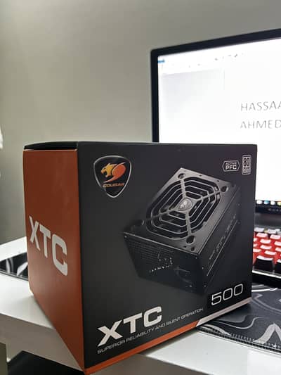 Cougar XTC Power supply 500W 80+