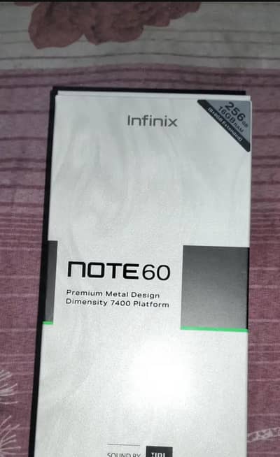Infinix note 60 2 days use