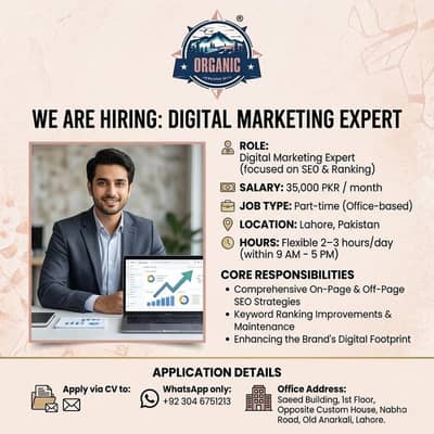 Hiring Digital Marketing Expert | Marketing Jobs | JOBs