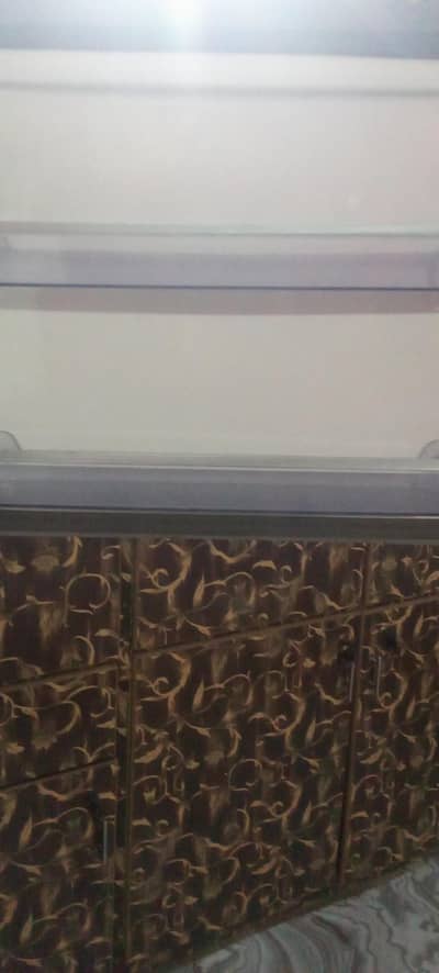 Dawlance refrigerator full size silver grey color