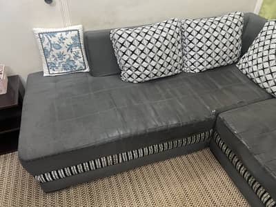 L shaped sofa