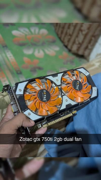 GTX750ti 2gb dual fan