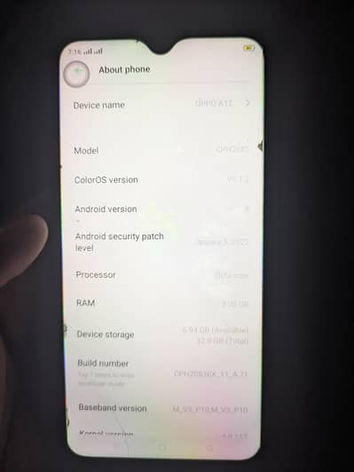 Oppo A12 3/32