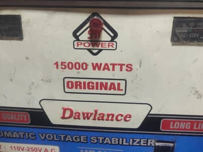 Stablizer Dawlance original  15000 watt