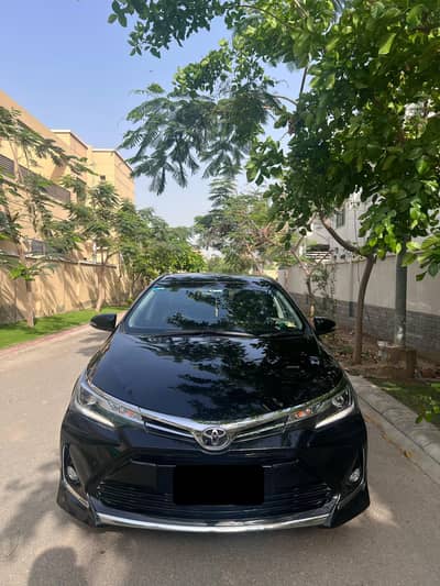 Corolla Altis Grande X Black Interior