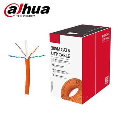 ahua Cat6 Copper Cable (305 Meter Roll) – CCTV & Networking Cable