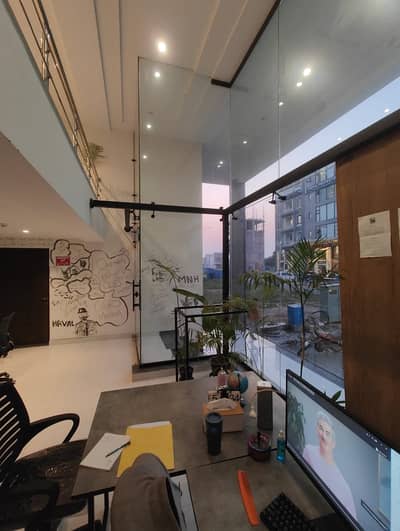Modern Furnished Office with Mezzanine Prime Location DHA Phase 9 Town