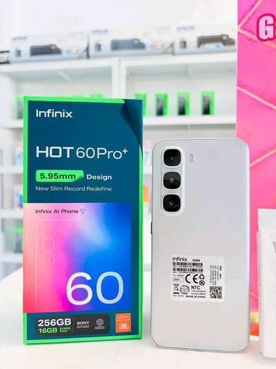 infinite 60 pro Plus 12 GB RAM 256 GB memory PTA approved0344=0059=692