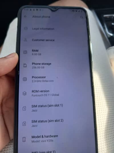 vivo y20s best condition