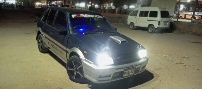 Toyota Starlet EP71 Turbo S 1987 Full Option Power Pack with Alloy Rim
