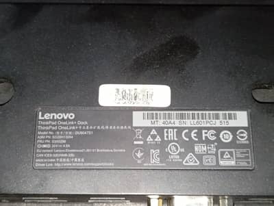 lenovo thinkpad docking station like new condition