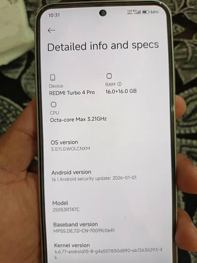 Redmi Turbo 4 Pro