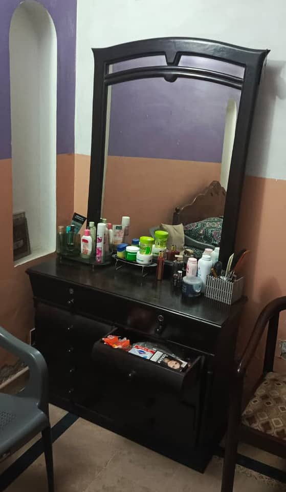 Dressing Table with Mirror – Solid Wood 0