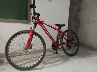 Super PLUS Red cycle for sale. WhatsApp+92 339 0004627