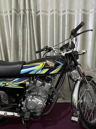 Cg 125 2026 model brand new condication black colour total genuine