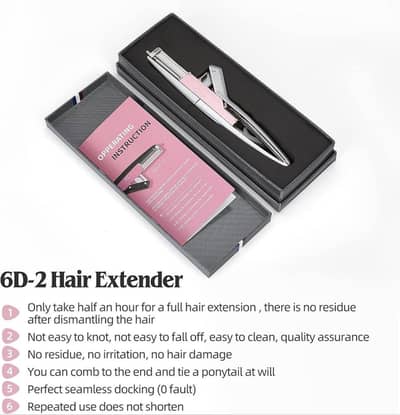 6D real Hair extension Machine 2nd Generation