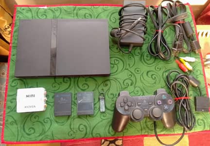 [PS2] WITH COMPLETE AND ADDITIONAL ACCESORIES
