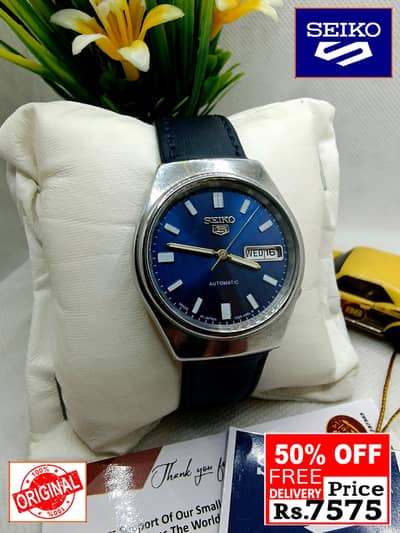 Seiko 5 Citizen Orient Automatic Pre-Owned watch Japan 03161737353