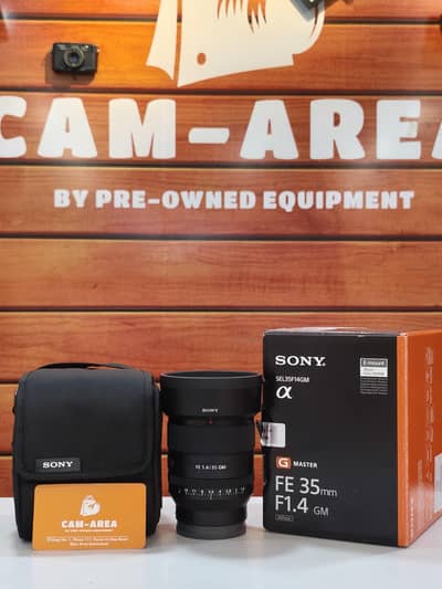 Sony 35mm f1.4 GM, Mint Condition, Complete Box