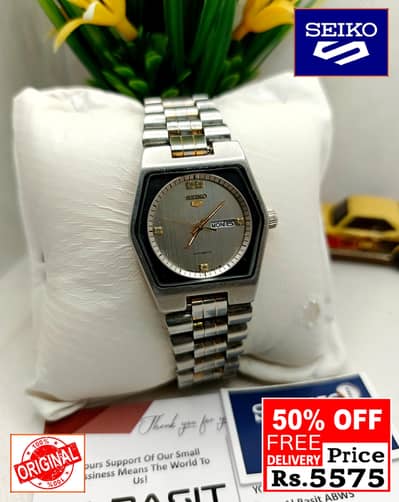 Seiko 5 Citizen Orient Automatic Pre-Owned watch Japan 03161737353