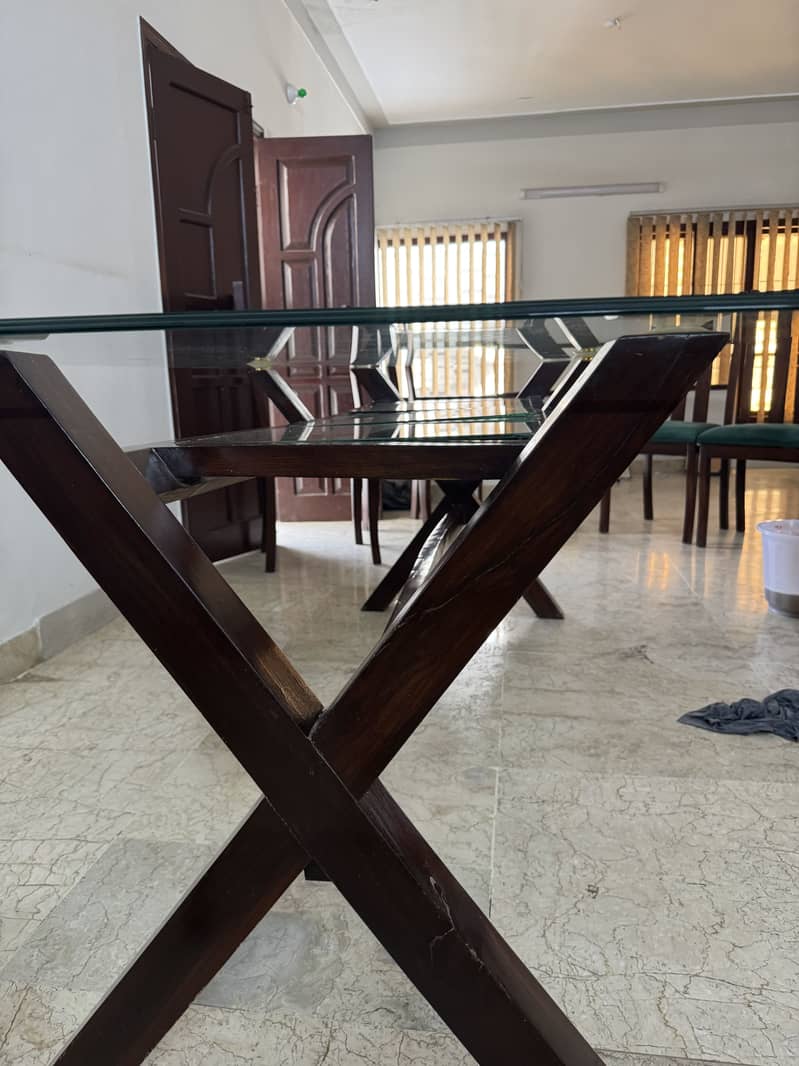 Eight chaired table 1