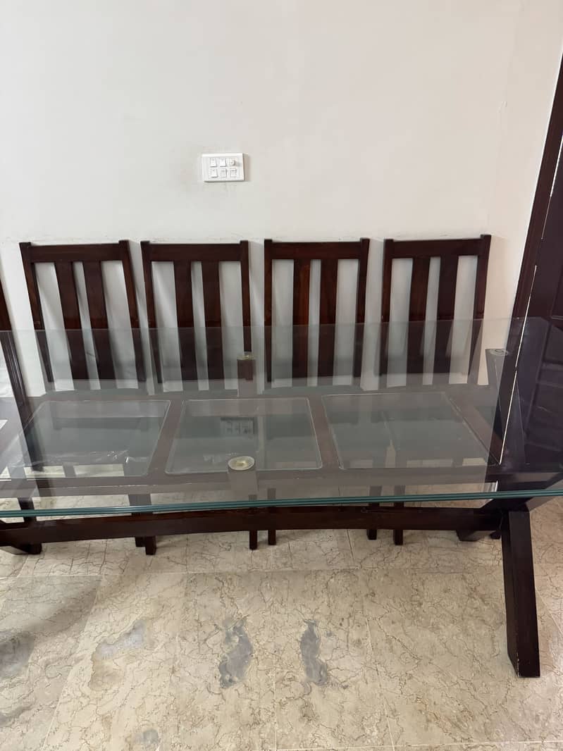 Eight chaired table 6