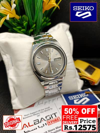 Seiko 5 Citizen Orient Automatic Pre-Owned watch Japan 03161737353