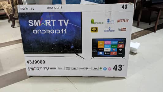 Unused 43" 4K Ultra HD Smart TV – Brand New in Box