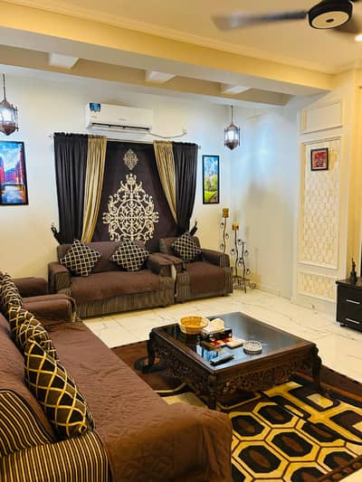 One bed furnished apartment available for rent bahria heights 1 D block Rawalpindi