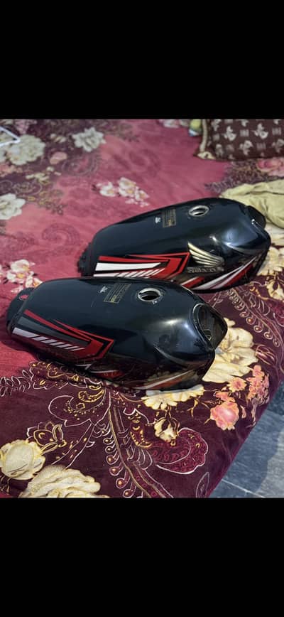 125 and 70 fuel tank with taape