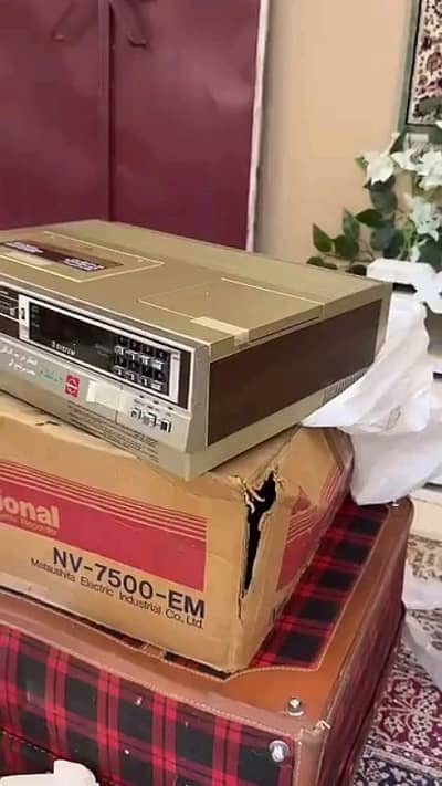 national vcr 10by10 condition for sale