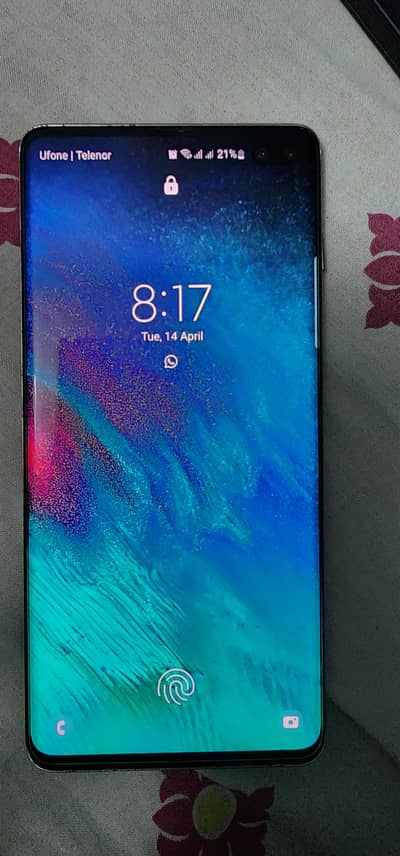 SAMSUNG GALAXY S10 PLUS OFFICAL PTA WITH BOX