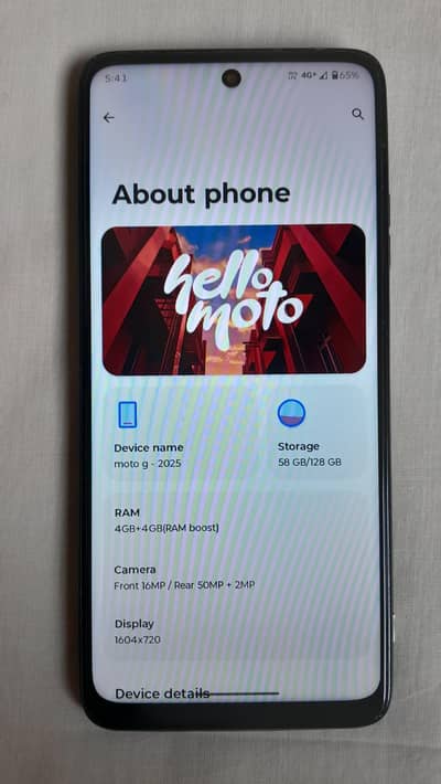 Motorola Moto G 2025