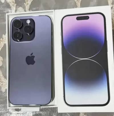 Iphone 14 pro max dual sim pta aproved condition 10/8 only sides raff