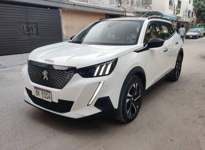 PEUGOET 2008 ALLURE MODEL 2022 ORIGINAL WHITE  COLOR