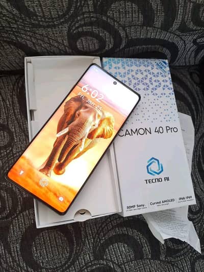 Tecno Cammon 40 pro 12Gb RAM 256 GB memory PTA approved 0344=0059=692
