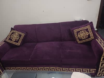 Slightly used sofa set