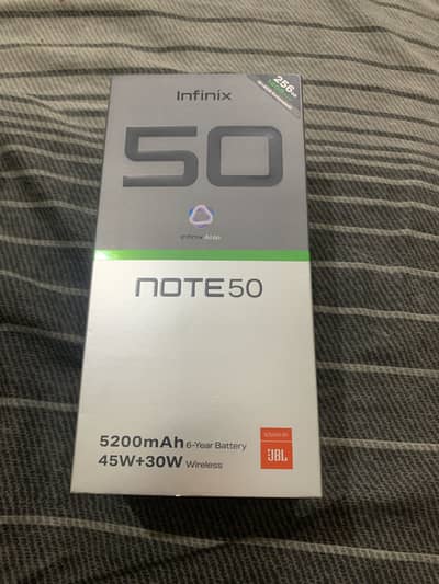 INFINIX NOTE 50 BOX PACK (02 MONTHS USED)
