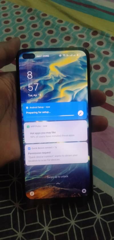 Oppo f17 pro 9/10 condition Full box