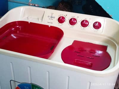 Super Asia washing machine twin tub model number SA 244