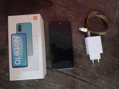 Redmi Note 10 4+2gb 128gb with Complete Accessories