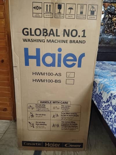 Haier Washing Machine fully Packed