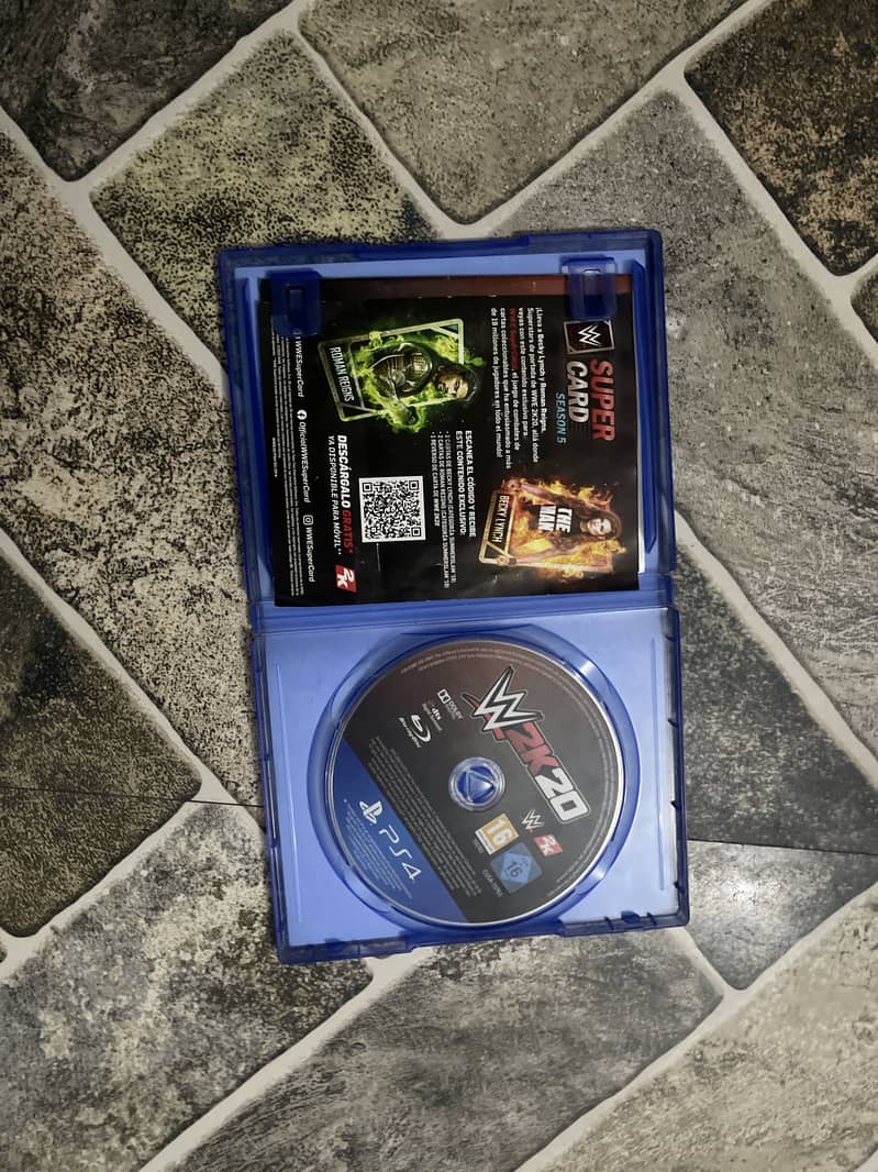PS4 game CD 1