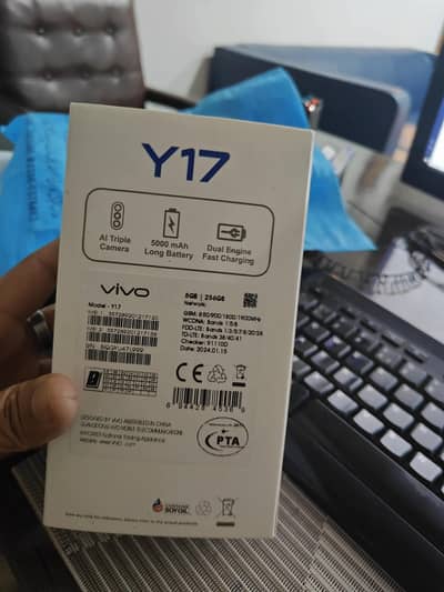 Vivo Y17 PTA Approved 8GB