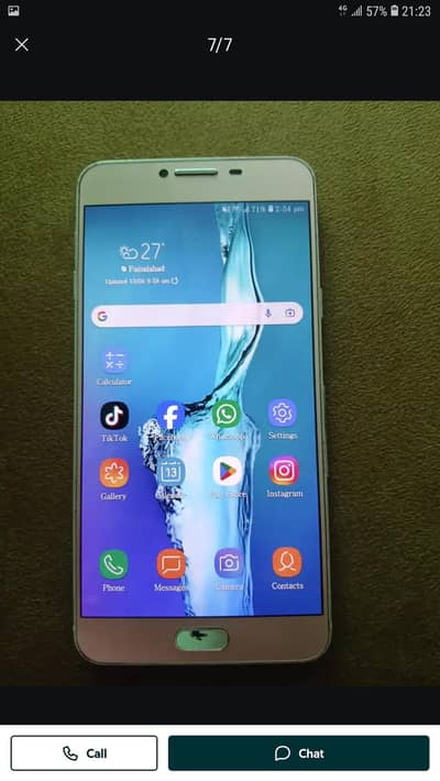 99SAMSUNG C7  4GB   64 GB         8500  final hai