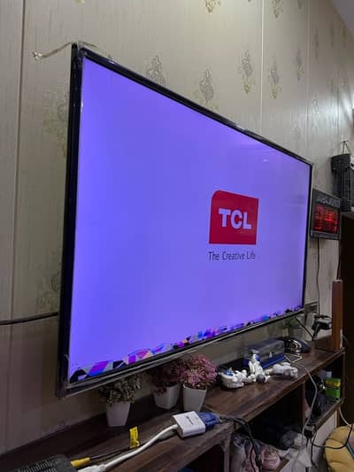 TCL 40 Inches Smart Android Led very less used like new